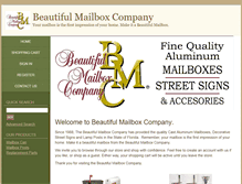 Tablet Screenshot of makemymailbox.com